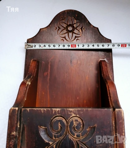 Дървена кутия за стена , снимка 7 - Други ценни предмети - 50462706