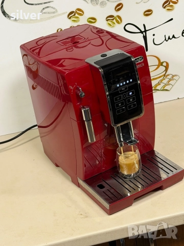 Кафемашина кафе автомат delonghi dinamica с гаранция, снимка 3 - Кафемашини - 52702191