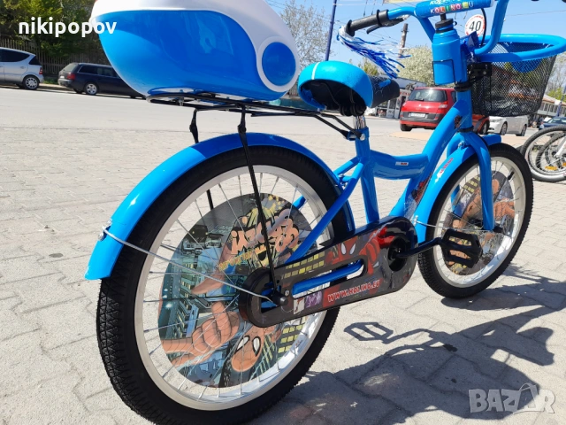 CARRERA Велосипед 20" SPIDER син, снимка 11 - Велосипеди - 53773111