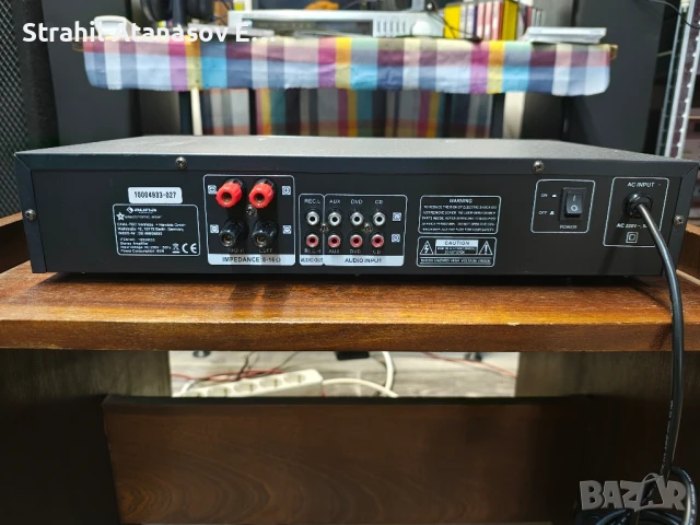 Аuna AV2-CD508 Стерео Усилвател, снимка 10 - Ресийвъри, усилватели, смесителни пултове - 51399554