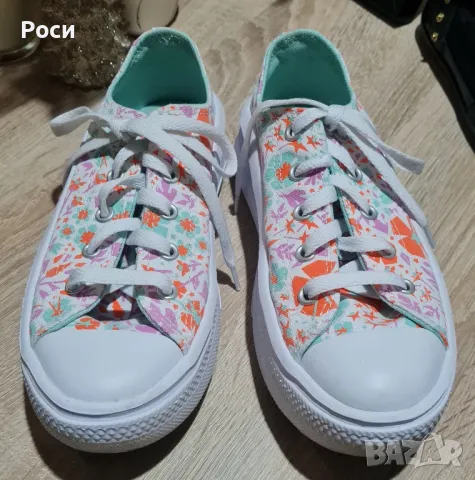 Кецове Converse All Stars, снимка 4 - Детски обувки - 48513377