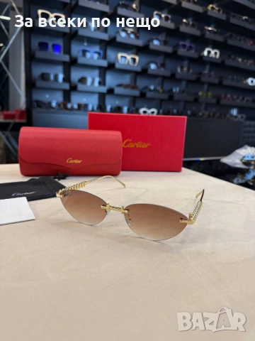Cartier Слънчеви Очила С UV400 Защита😎 Налични Различни Цветове Код SK791, снимка 5 - Слънчеви и диоптрични очила - 53183457