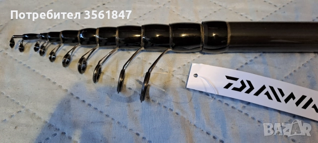 Въдица телемач Daiwa Silver Hawk - 4.40м, снимка 5 - Въдици - 52790552