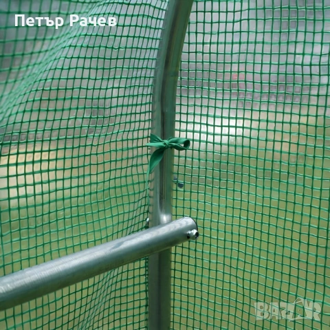 Резервно покривало за оранжерия 3x2x2м – Армирано UV , с цип и прозорци (без рамка), снимка 9 - Оранжерии - 53984348