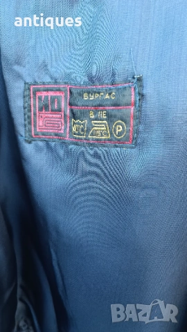 Шлифер - СОЦ - Униформа - БДЖ, снимка 3 - Антикварни и старинни предмети - 54142340