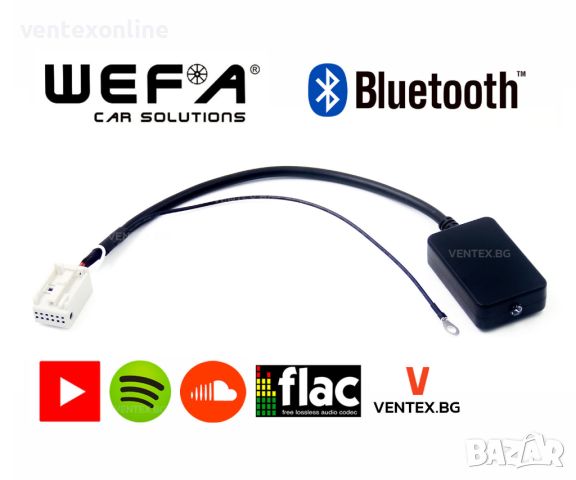 WEFA Bluetooth чейнджър за Seat Leon, Toledo, Altea от 2005 до 2010 година, снимка 1 - Аксесоари и консумативи - 46387259