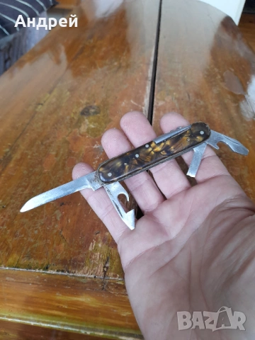 Стар джобен нож,ножче,ножка #171, снимка 5 - Други ценни предмети - 53097223