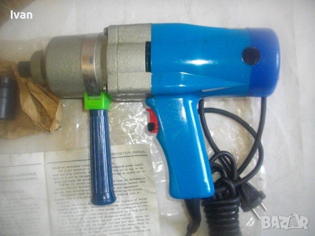 НОВА ИНДУСТРИАЛНА ДЯСНА ГАЙКОНАВИВНА МАШИНА С КВАДРАТ 3/4 ПЪЛЕН КОМПЛЕКТ СТАРО КАЧЕСТВО ПРОФЕСИОНАЛ, снимка 6 - Други инструменти - 54208933