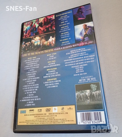 The Allman Brothers Band, снимка 3 - DVD дискове - 53851130