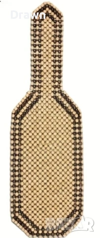 Масажна седалка с дървени топчета