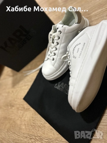 Оргинални маратонки Karl Lagerfeld 39, снимка 4 - Маратонки - 53501392