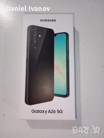 Samsung Galaxy A26, 6GB RAM, 128GB, 5G, Black