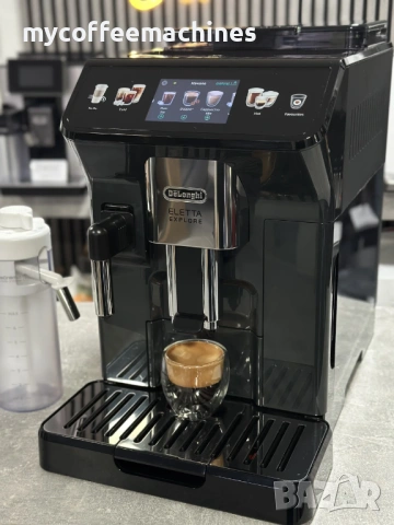 Кафемашина DeLonghi Eletta Explore, снимка 8 - Кафемашини - 53783767