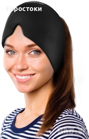 I-THERA-U Леден компрес за глава, шапка за облекчаване на главоболие. Студен компрес, Маска , снимка 2 - Други - 50746020