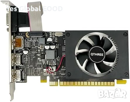 QTHREE GT 730 4GB D3 2xHDMI DVI VGA, снимка 2 - Видеокарти - 53630939