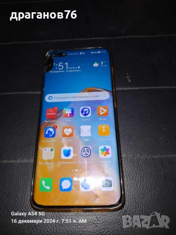 8 гб рам 256 гб ром huawei p40 pro, снимка 1 - Huawei - 48362691