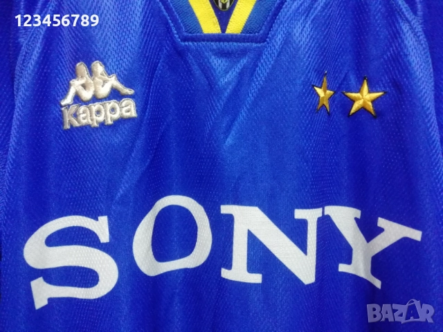 Juventus 1996 1997 Trofeo Berlusconi Kappa Vintage Pre Season Shirt Jersey Maglia Ювентус ретро, снимка 5 - Тениски - 52534964