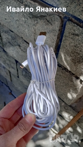 TYPE C кабел за видеокамери, GSM 10 метра, снимка 2 - USB кабели - 52152727