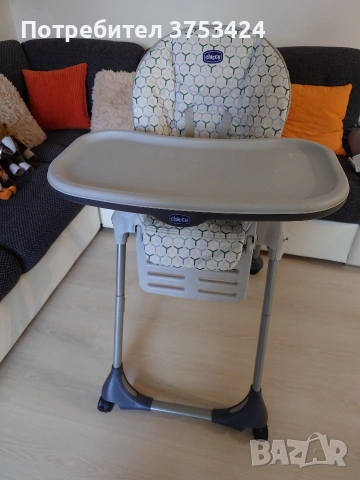 Бебешки стол за хранене , снимка 4 - Столчета за хранене - 53997412