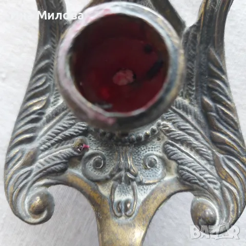 Старинни свещници, снимка 4 - Антикварни и старинни предмети - 49784289