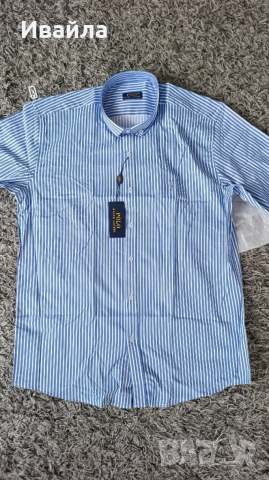Нова мъжка риза с дълъг ръкав Polo Ralph Lauren , снимка 5 - Ризи - 49694773