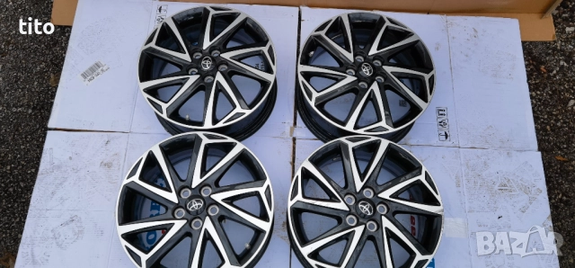 Оригинални 5 100 16 цола Тойота /Toyota, снимка 2 - Гуми и джанти - 52921170