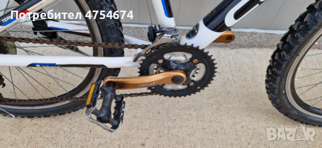 Алуминиев велосипед CUBE колело 24", снимка 3 - Велосипеди - 53725147