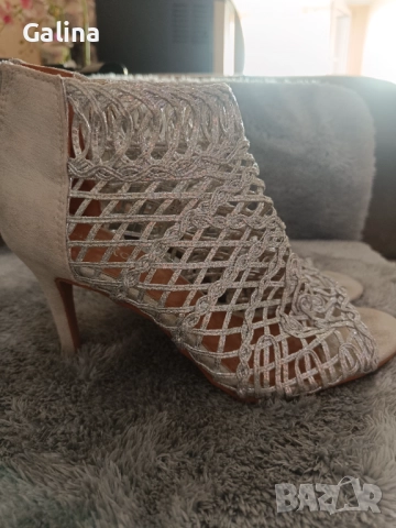 Обувки със ток, снимка 6 - Дамски обувки на ток - 52942345