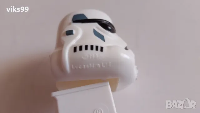 Star Wars - PEZ dispenser - Stormtrooper 1997 Lucasfilm , снимка 8 - Колекции - 49084428