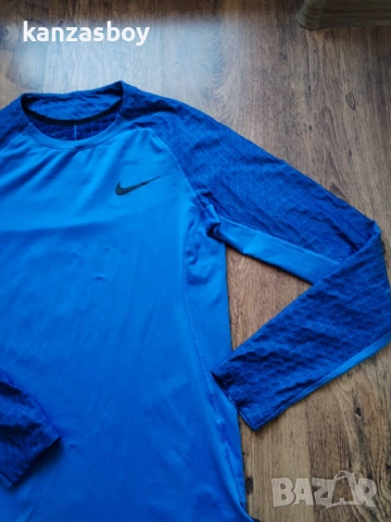 Nike NP TOP LS UTILITY THRMA - мъжка фитнес блуза С, снимка 6 - Блузи - 53643687
