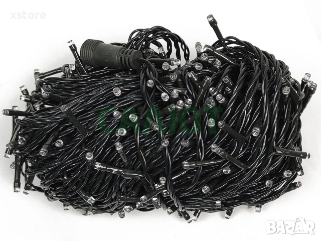 Коледни LED лампички, 100бр лампички/10 метра гирлянд., снимка 5 - Декорация за дома - 52792881