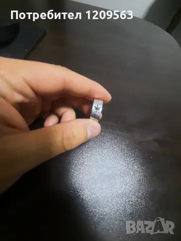 продавам пръстен с лика на марихуана на две места, снимка 6 - Пръстени - 49702986