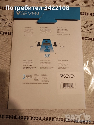  V7 Антирефлексен Филтър За Поверителност За  Дисплей 14" , снимка 2 - Лаптоп аксесоари - 52334964