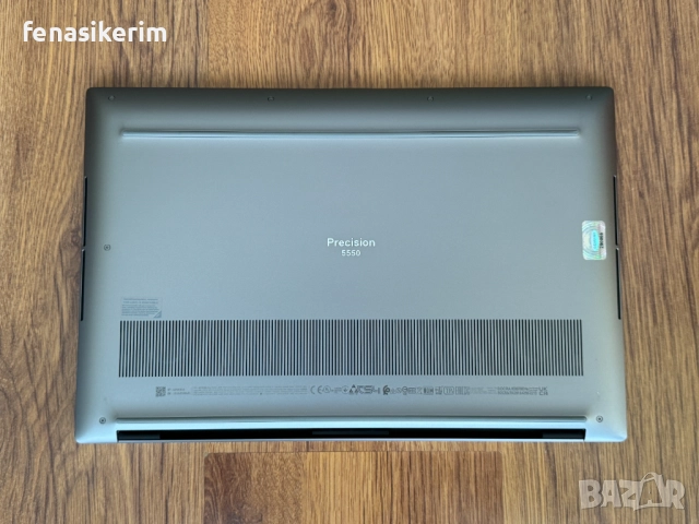 15.6 100% sRGB IGZO4 Core i7-10850H DELL Precision 5550 32GB DDR4/512GB NVMe/Quadro T1000 4GB/Бат 6ч, снимка 6 - Лаптопи за работа - 52208868