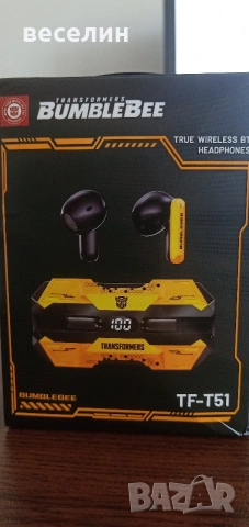 TRANSFORMERS TF-T51 безжични слушалки с шумопотискане, висококапацитетна батерия, снимка 8 - Bluetooth слушалки - 53709450