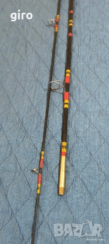 Ретро пръчка"Златна костенурка" 200см. made in France , снимка 3 - Въдици - 53507439