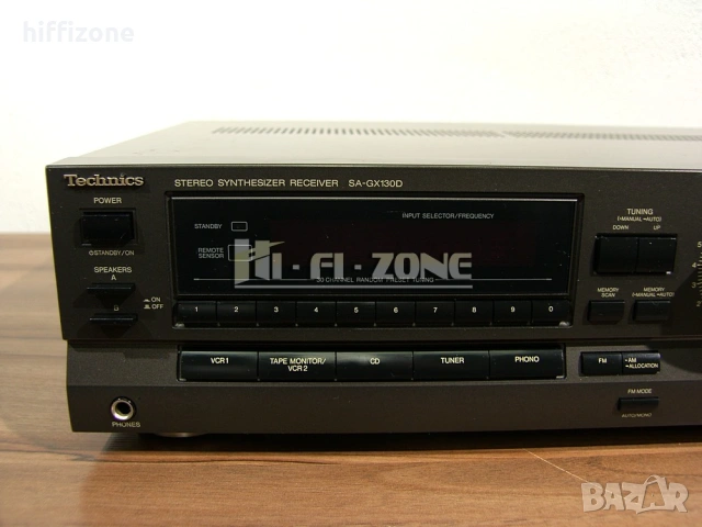 Ресивър   Technics sa-gx130d , снимка 4 - Ресийвъри, усилватели, смесителни пултове - 54080032