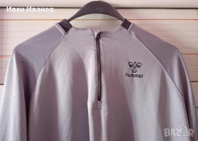 Оригинална спортна фланела Hummel, снимка 2 - Спортни дрехи, екипи - 48352730