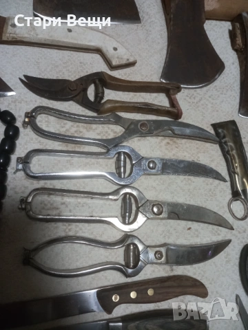 Ножове брадви сатъри ножици инструменти , снимка 8 - Ножове - 53488845