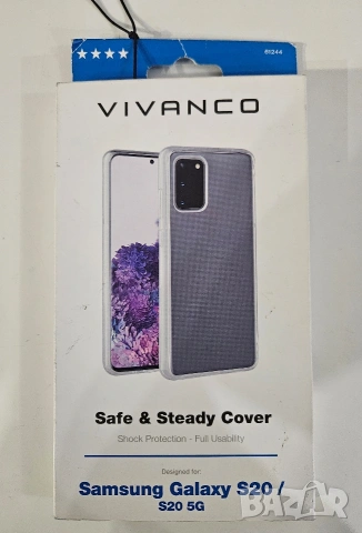 Силиконов гръб за Samsung Galaxy S20/S20 5G 2бр. , снимка 2 - Samsung - 54173562