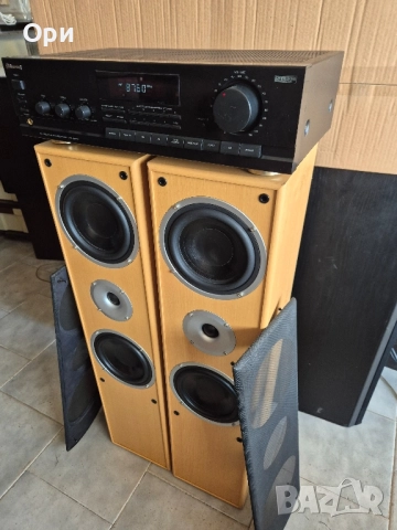 Немски тонколони Clatronic LB 562 + Ресивър Sherwood RX-2010, снимка 5 - Тонколони - 52221204