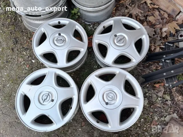 4 бр. джанти за Opel 4 x 100 mm 15 цола, снимка 1 - Гуми и джанти - 48644891