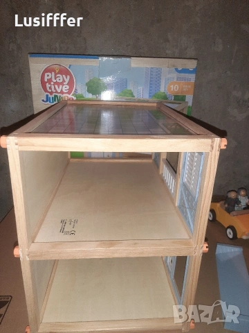 Нова дървена къща за кукли, снимка 9 - Кукли - 53843401