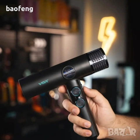 Нов 32 части VGR Stepless 4 в 1 за барбер / фризьори Професионален комплект машинки за подстригване , снимка 11 - Фризьорски принадлежности - 53525098