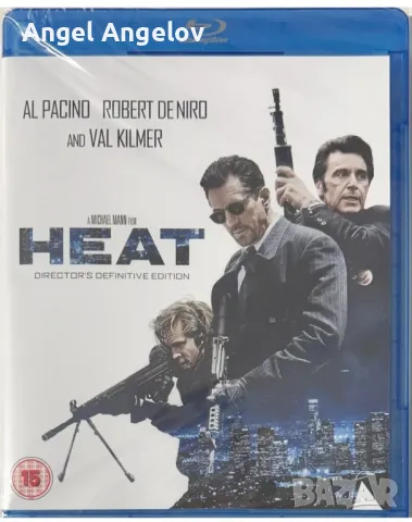 Heat [BLU-RAY] Robert De Niro, Al Pacino  30лв , снимка 1 - Blu-Ray филми - 49337071