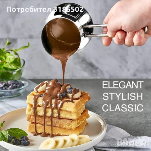 Елегантен дизайн джезве за кафе от висококачествена неръждаема стомана, снимка 9 - Аксесоари за кухня - 51277070