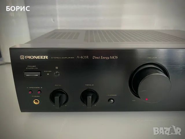 Усилвател PIONEER A-405R (Direct Energy MOS), снимка 2 - Ресийвъри, усилватели, смесителни пултове - 49109983