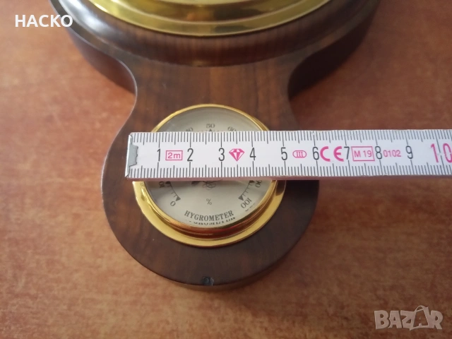 Метеорологична Станция,Термометър,Барометър,Влагомер. Внос от Нидерландия, снимка 5 - Други стоки за дома - 53874811