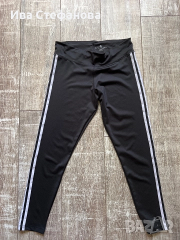 Ново черно дамско класическо спортно долнище клин 100% оригинал Adidas Адидас, снимка 3 - Клинове - 51708912
