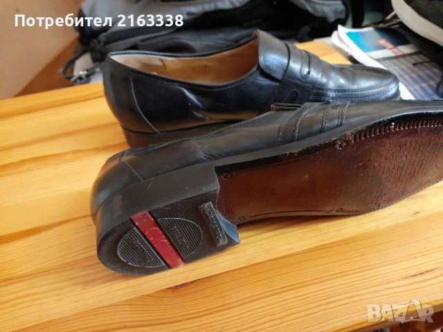 Черни обувки LLOYD SILVER естествена кожа ном.42.5, снимка 4 - Ежедневни обувки - 45778411